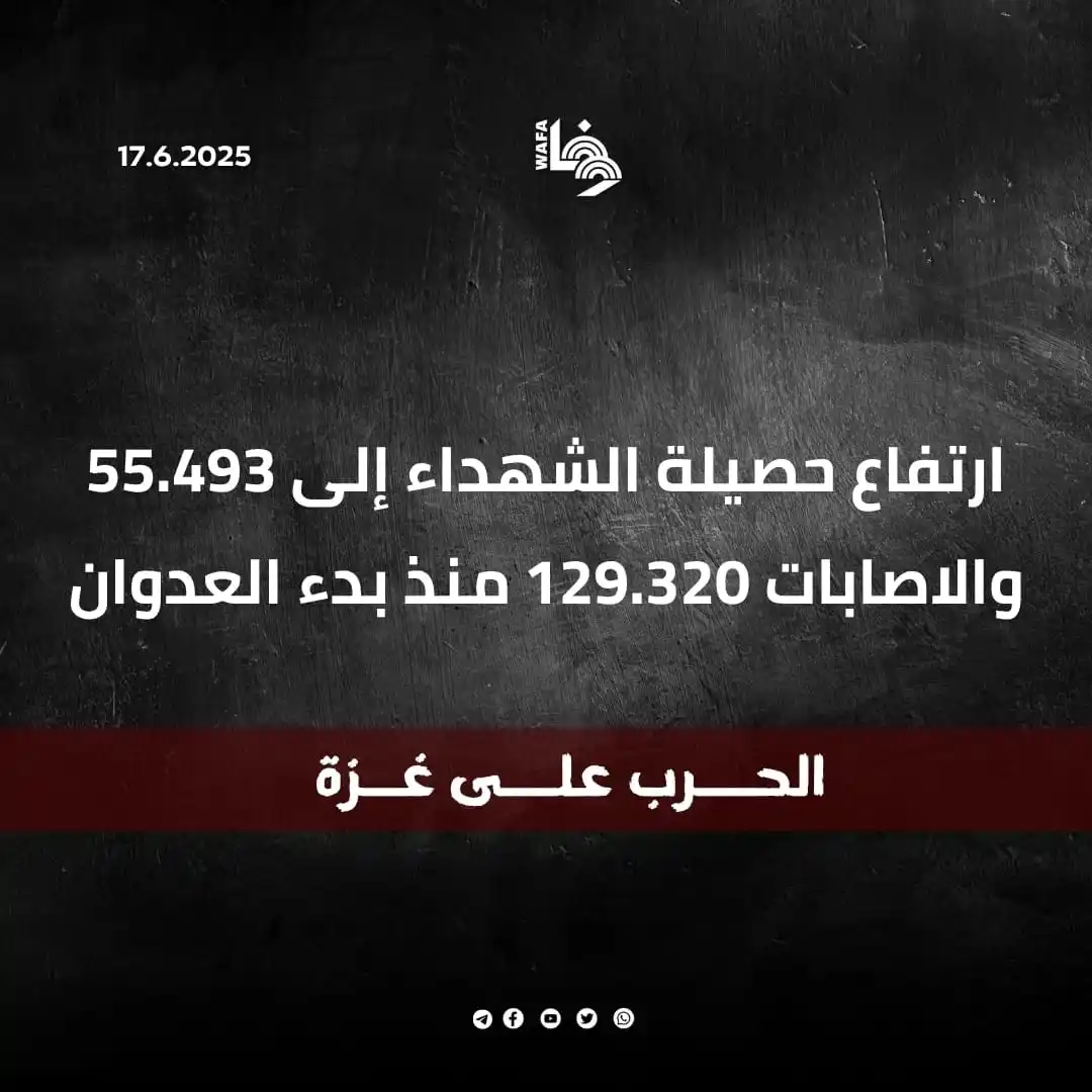 Image from وكالة وفا: ارتفاع حصيلة شهداء المساعدات إلى 397 شهيدا وأكثر من 3,000 إصابة، بينهم...