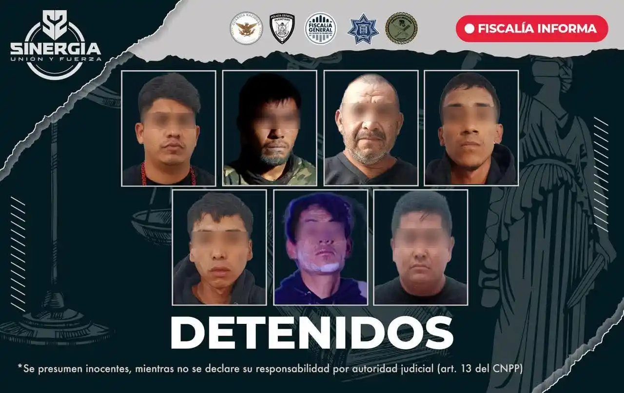 Image from Radar News Querétaro : 🔫⚠️🚨 ÄSËGURÄN ÄRMÄS, DRÖGÄ, DINERO Y DETIENEN A 7 EN OPERATIVOS DE L...