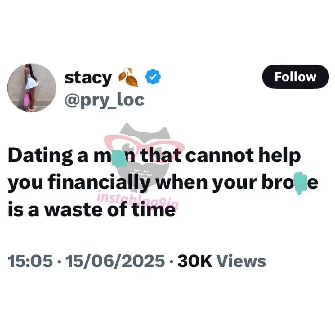 Image from Instablog9ja Network: Baddie reveals what a waste of time is in dating. <a class="text-blue...