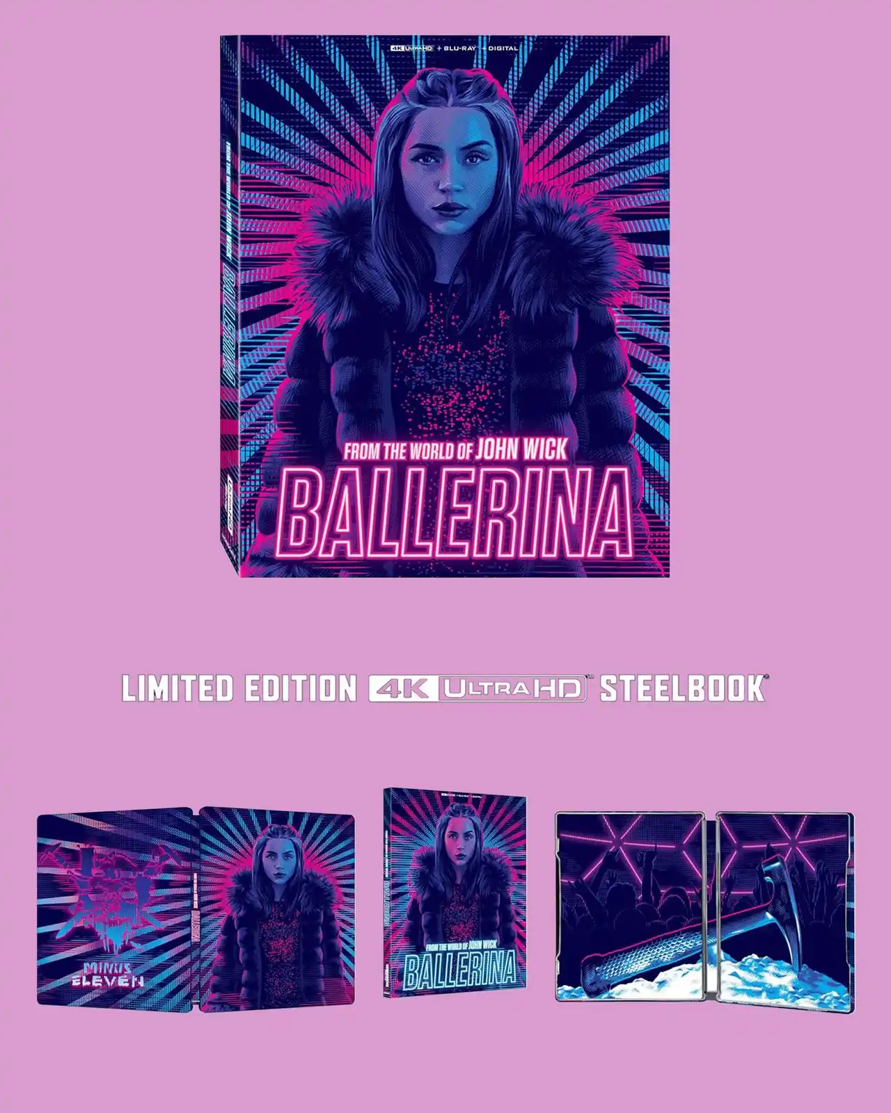 Image from Bluraymania: Балерина (Ballerina: From the World of John Wick) (2025) (4K UHD + Blu...