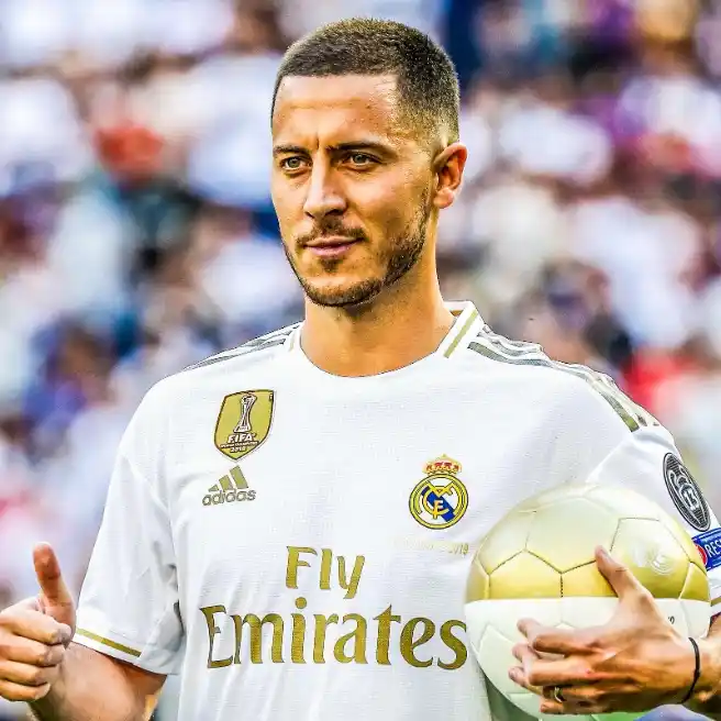 Image from Maiden Football And Sports News Update ⚽: 🇧🇪⚪️ 6 years ago today, Eden Hazard was presented as a new Real Madr...