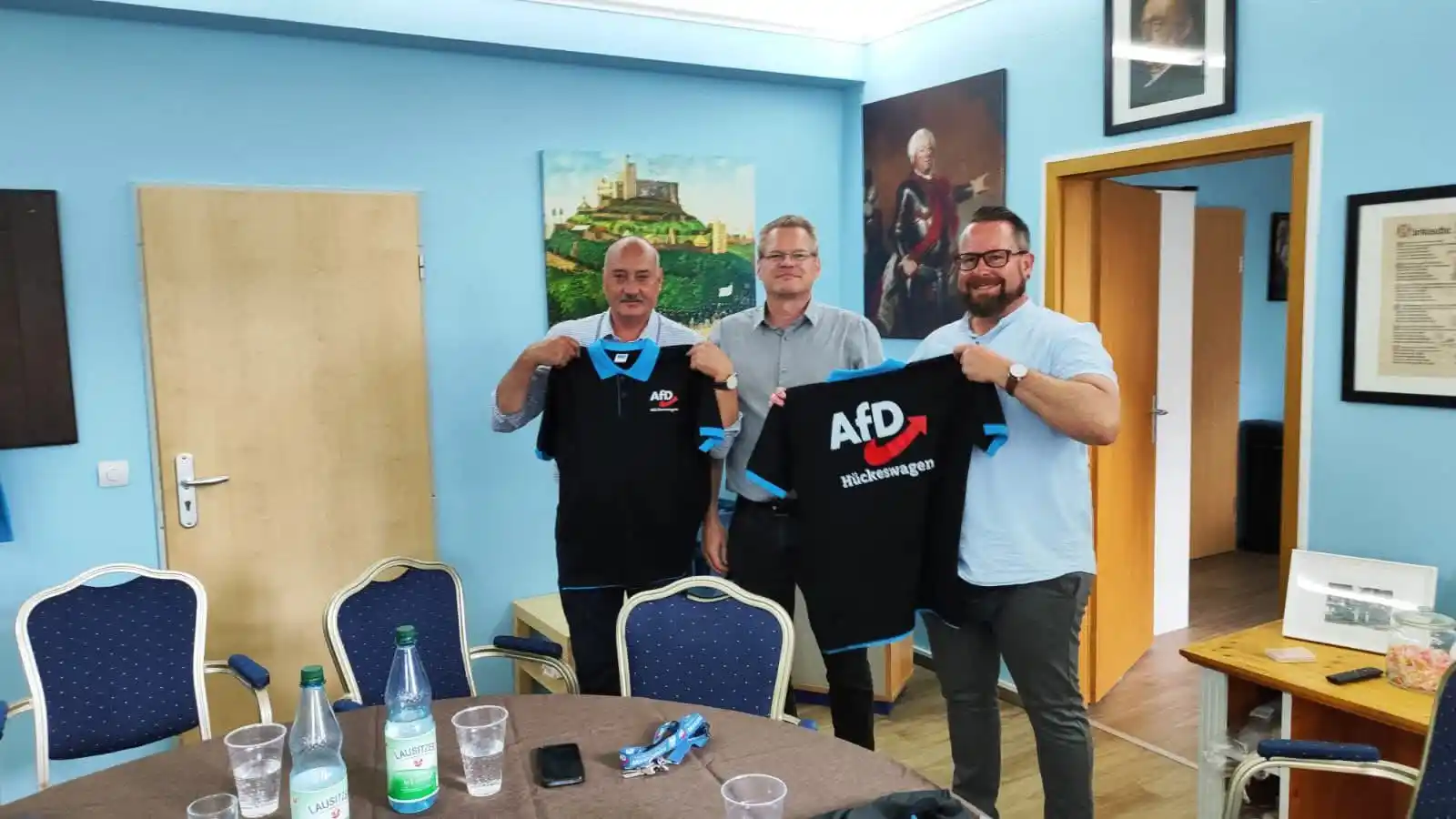 Image from AfD in Hückeswagen: Besuch im Rahmen der Städtepartnerschaft Königs Wusterhausen, 30. Mai...