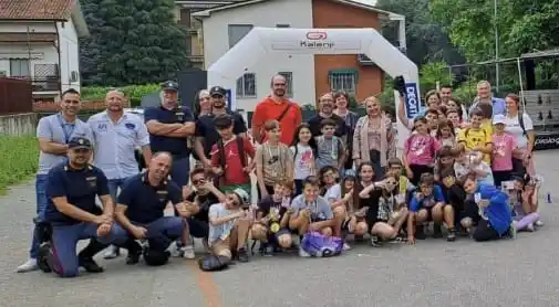 Image from Comune di Roncello: Bike4School 2025. Si è svolta ieri, mercoledì 4 giugno, presso l’Isti...