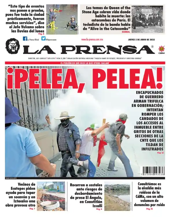 Image from LA PRENSA: ¡Buenos días! Te dejamos la portada y lo que necesitas saber para inic...