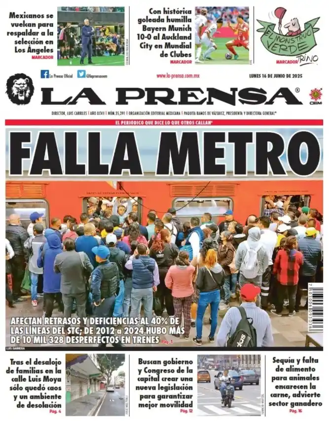 Image from LA PRENSA: ¡Buenos días! Te dejamos la portada y lo que necesitas saber para inic...
