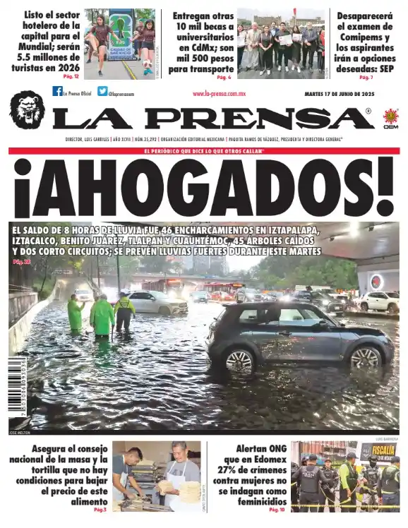 Image from LA PRENSA: ¡Buenos días! Te dejamos la portada y lo que necesitas saber para inic...