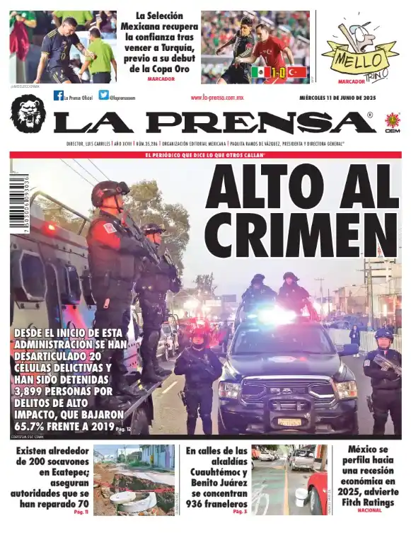 Image from LA PRENSA: ¡Buenos días! Te dejamos la portada y lo que necesitas saber para inic...