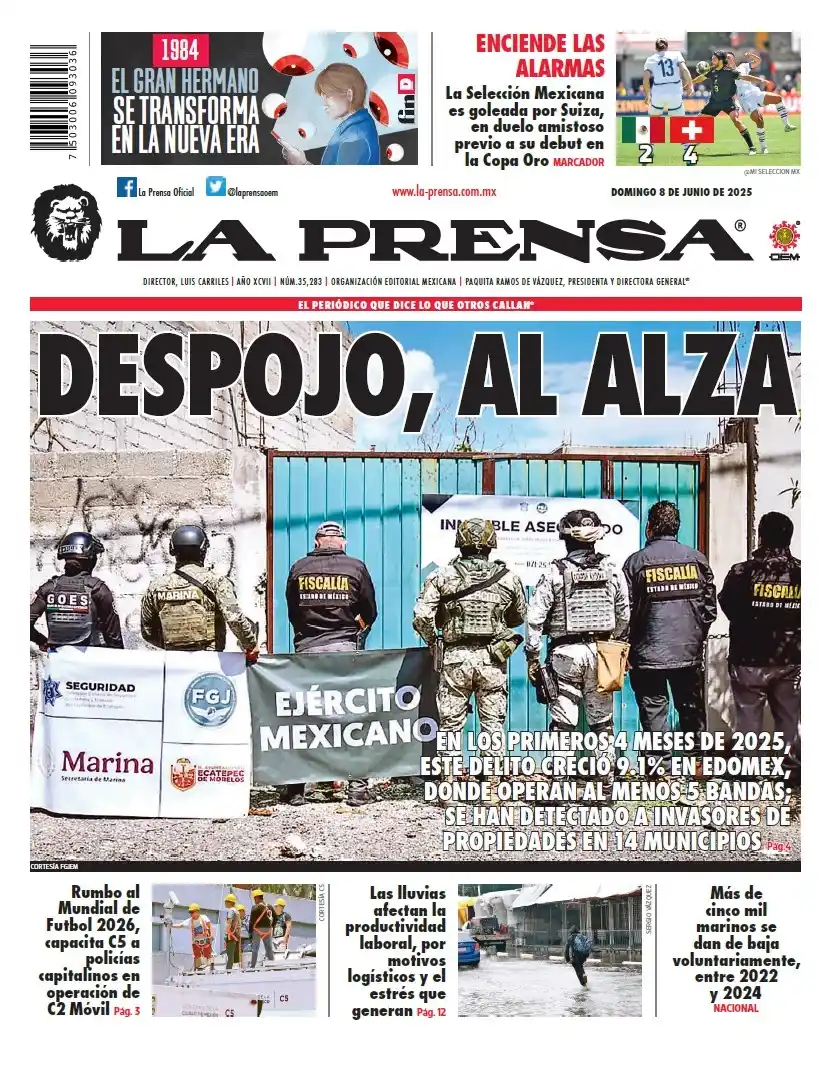Image from LA PRENSA: ¡Buenos días! Te dejamos la portada y todo lo que necesitas saber para...
