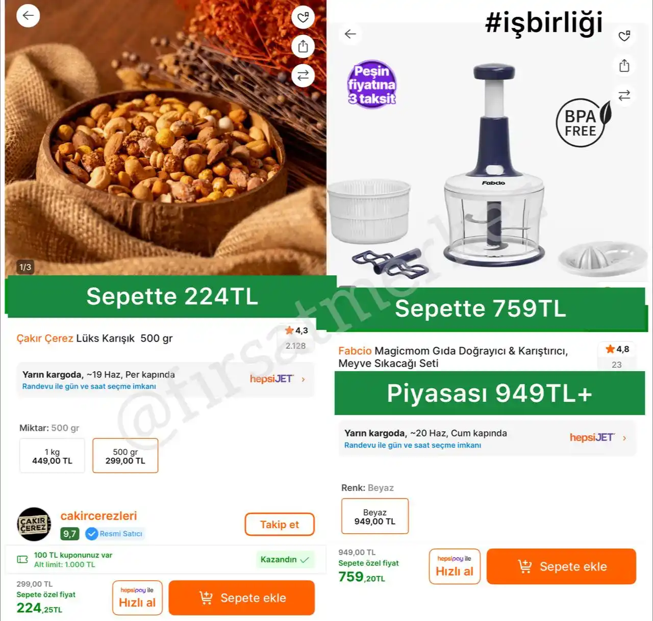 Image from İndirim Fırsat Merkezi: 🔥Çakır Çerez Lüks Karışık 500Gr ✅Sepette 224TL’ye Düşüyor - Premium...