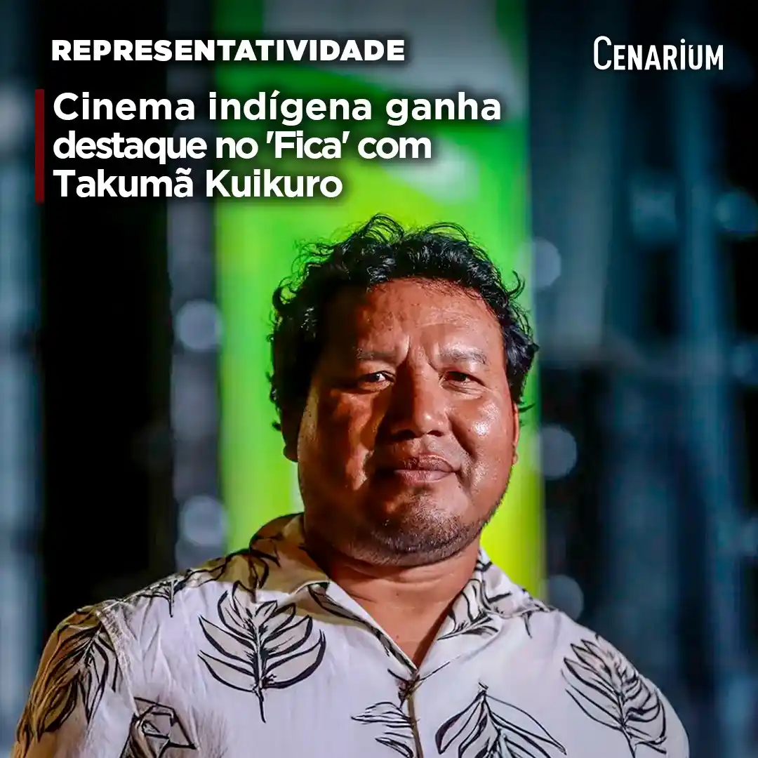 Image from CENARIUM: 🏹 *Cinema indígena ganha destaque no Fica com Takumã Kuikuro* O dese...