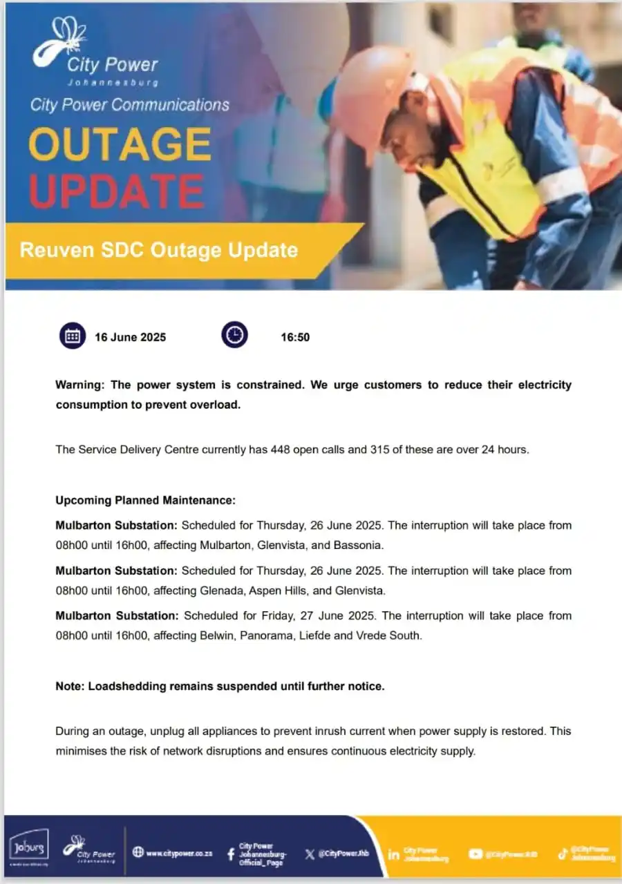 Image from Reuven SDC Outage Updates: <a class="text-blue-500 hover:underline cursor-pointer" href="/hashtag...