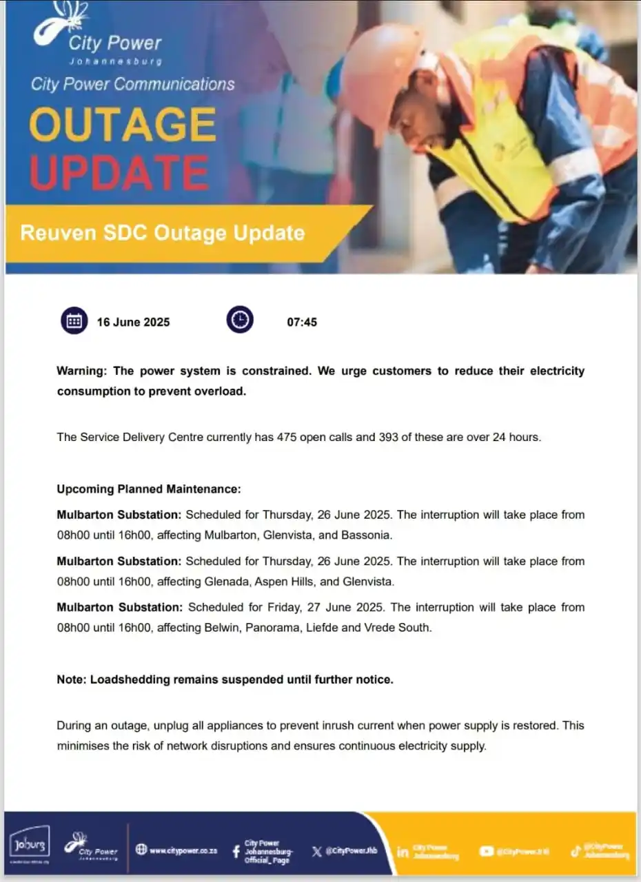 Image from Reuven SDC Outage Updates: <a class="text-blue-500 hover:underline cursor-pointer" href="/hashtag...