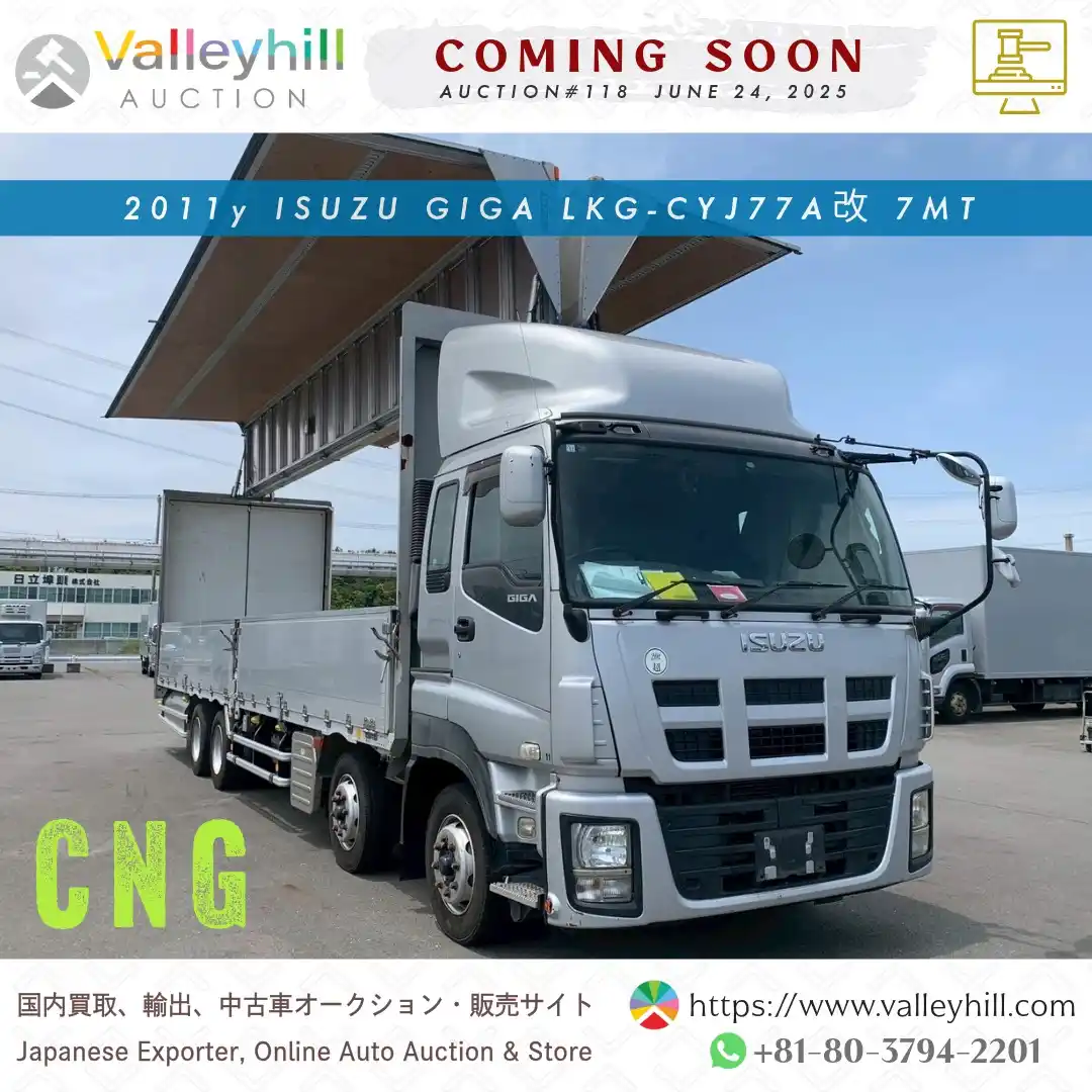 Image from 🌐 Valleyhill Auction 🚚: ✨ Coming Soon⁉️ 🗓️ Next Auction: JUNE 24(Tue), 2025 🚚 ISUZU GIGA 🔹 ...