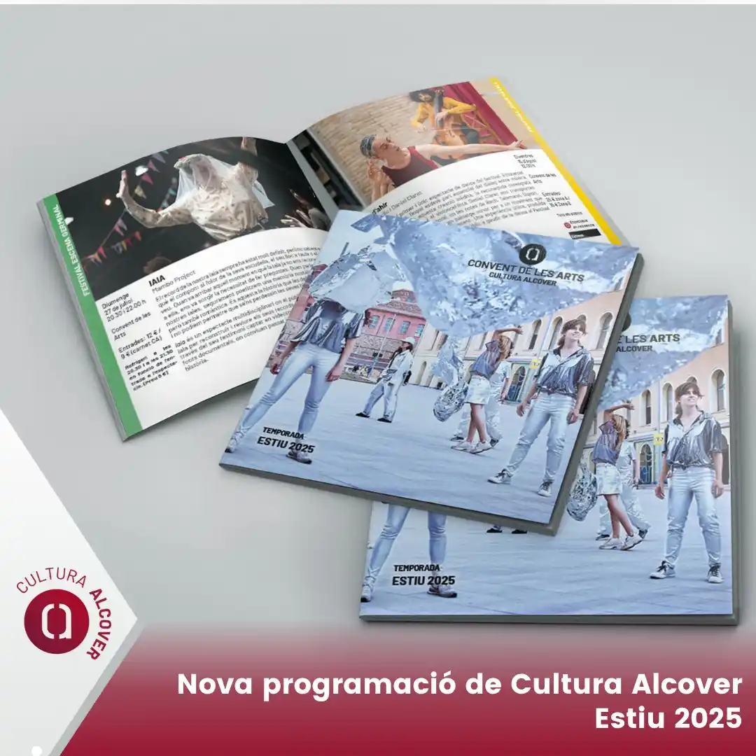 Image from Alcover Vila: [CULTURA ALCOVER]☀️ La programació Cultura Alcover estiu 2025 compta a...