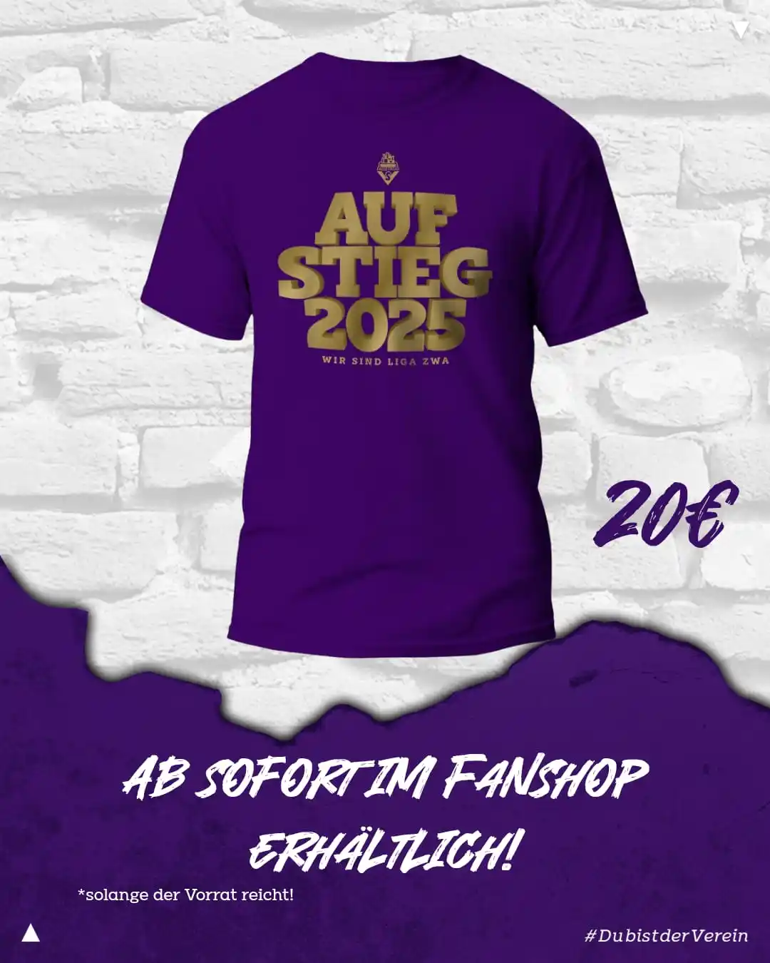 Image from SV Austria Salzburg: Der Aufstieg ist geschafft! Hol dir jetzt dein exklusives Aufstiegs-Sh...