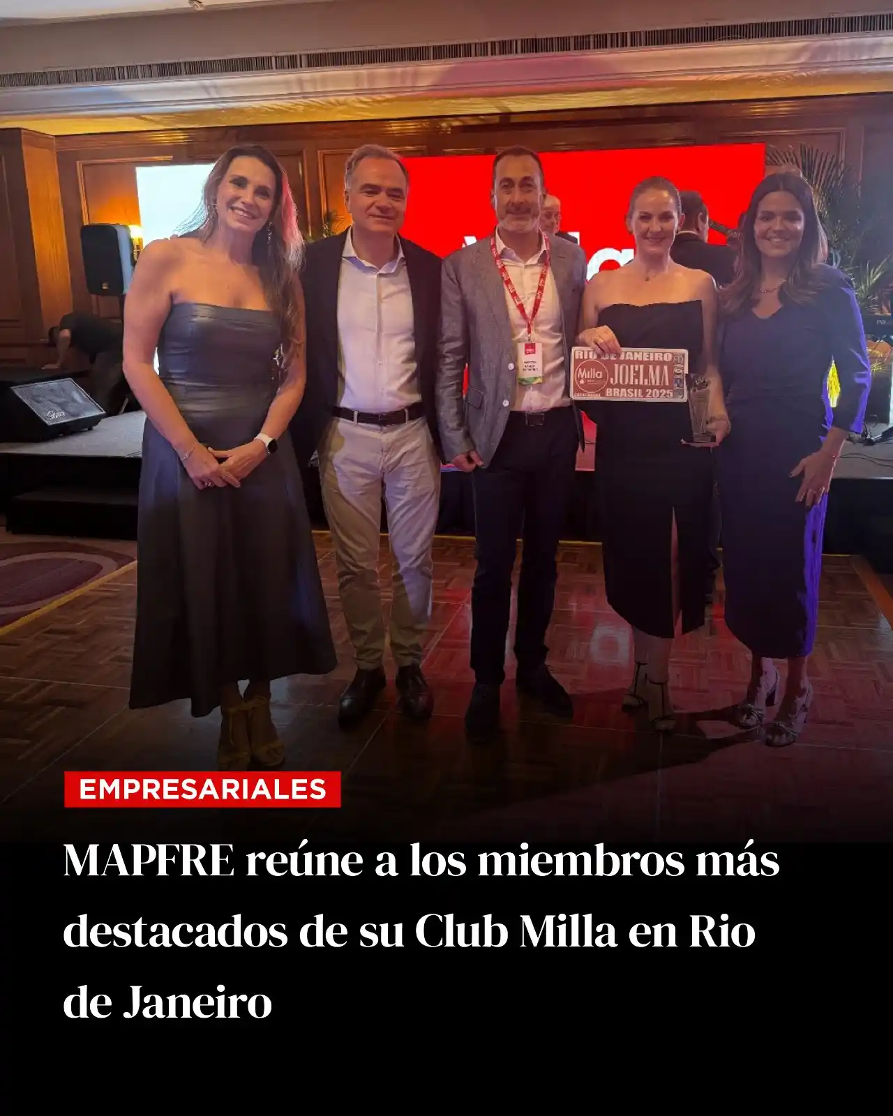 Image from Revista PLUS: ✈️ El ‘Club Milla’ agrupa a los mejores agentes y corredores de seguro...