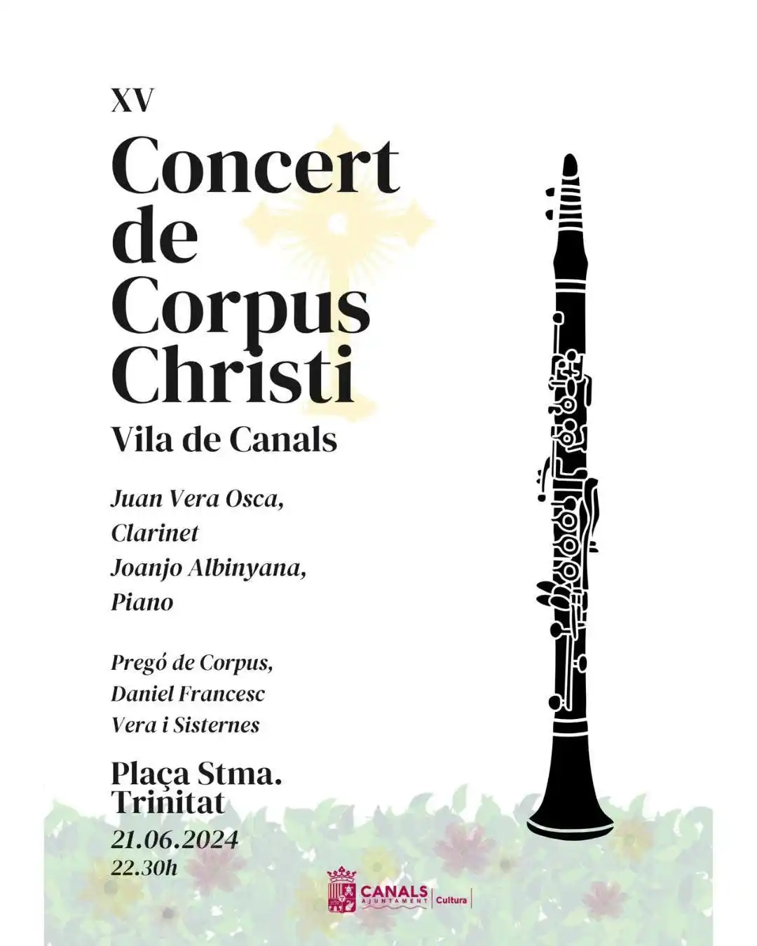 Image from Ajuntament de Canals: 🎼 El Concert de Corpus Christi Vila de Canals arriba la pròxima setma...