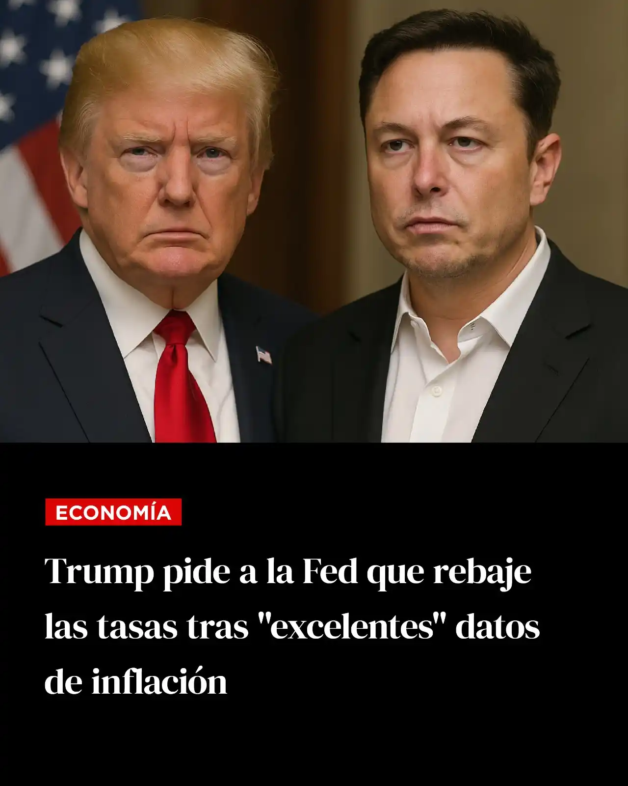 Image from Revista PLUS: 🏛️ El presidente de Estados Unidos, Donald Trump, agradeció el mensaj...