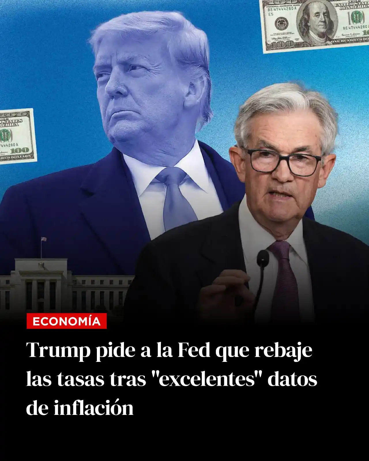 Image from Revista PLUS: 🏛️ El presidente de Estados Unidos, Donald Trump, volvió a pedir a la...