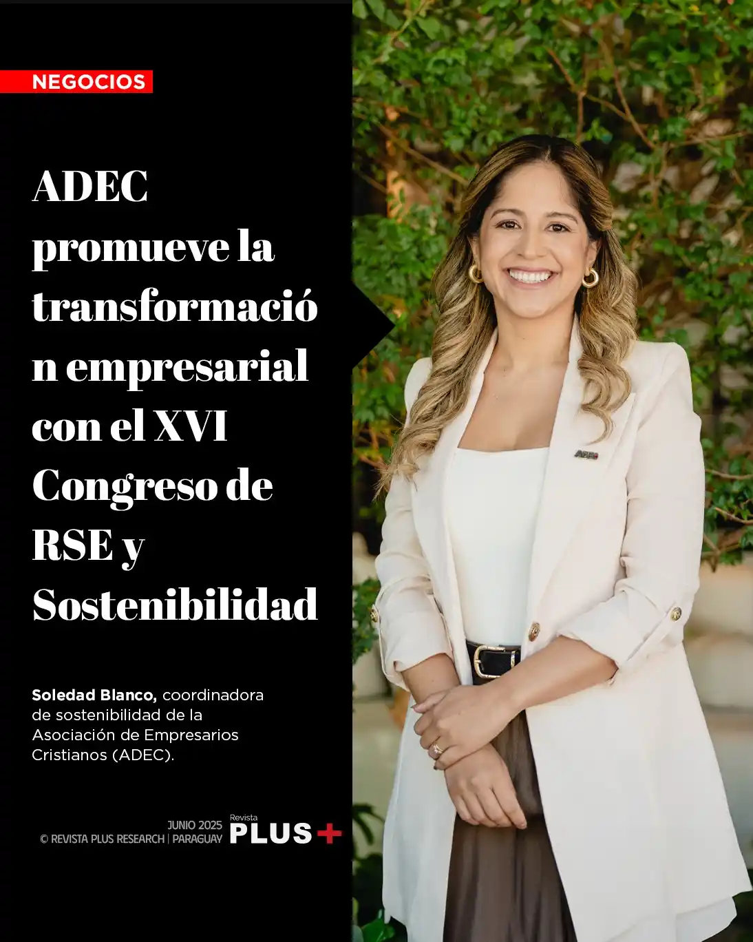 Image from Revista PLUS: 🗣️ En conversación con Soledad Blanco, coordinadora de sostenibilidad...