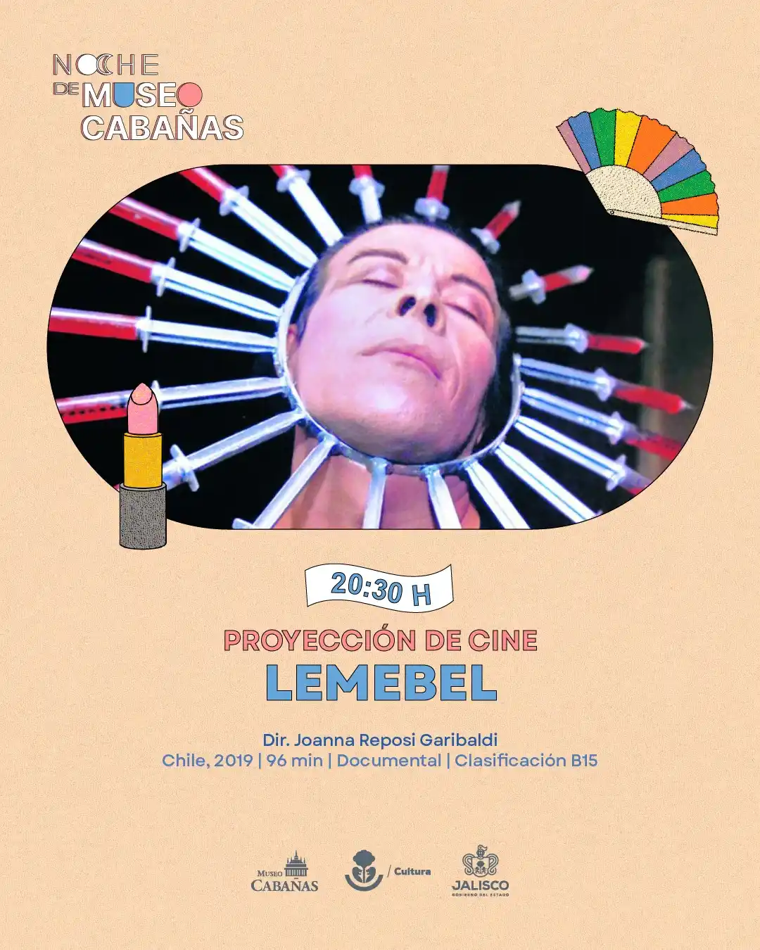 Image from CINE CABAÑAS: 📽🏳️🌈 En el marco de Andrógina Festival Diversa, te invitamos a la p...