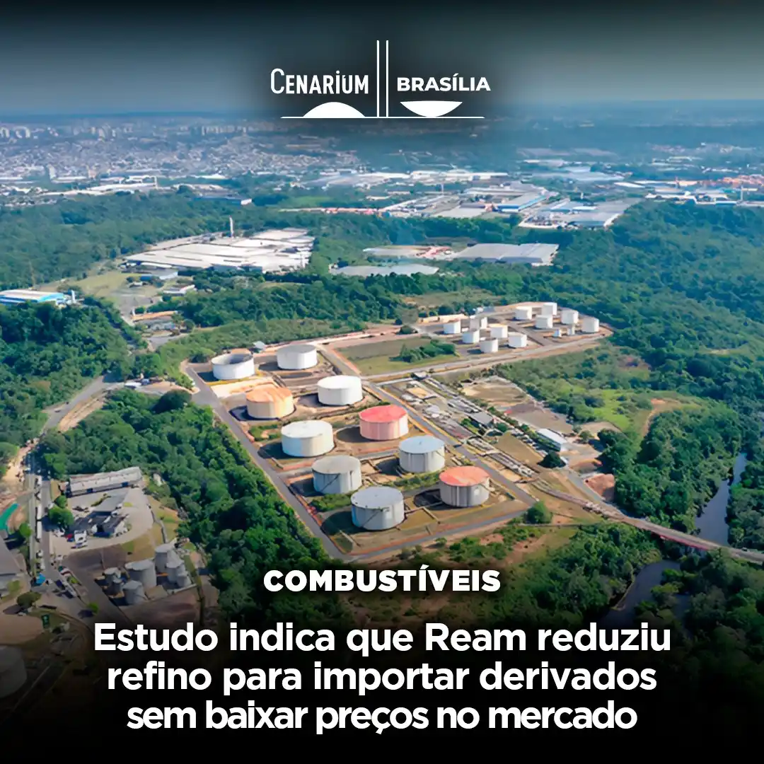 Image from CENARIUM: 📈 *Estudo indica que Ream reduziu refino para importar derivados sem ...