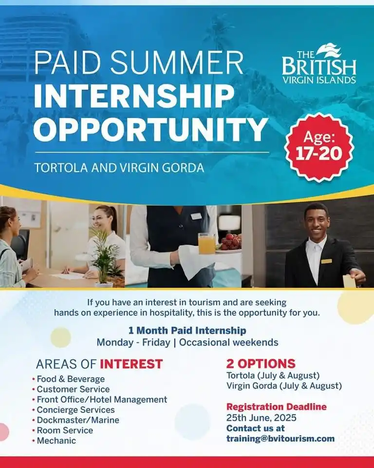 Image from BVI London Office ๐ป๐ฌ : ๐ ๐๐
๐ฐ๐ถ๐๐ถ๐ป๐ด ๐ฃ๐ฎ๐ถ๐ฑ ๐ฆ๐๐บ๐บ๐ฒ๐ฟ ๐๐ป๐๐ฒ๐ฟ๐ป๐๐ต๐ถ๐ฝ ๐ข๐ฝ๐ฝ๏ฟฝ...