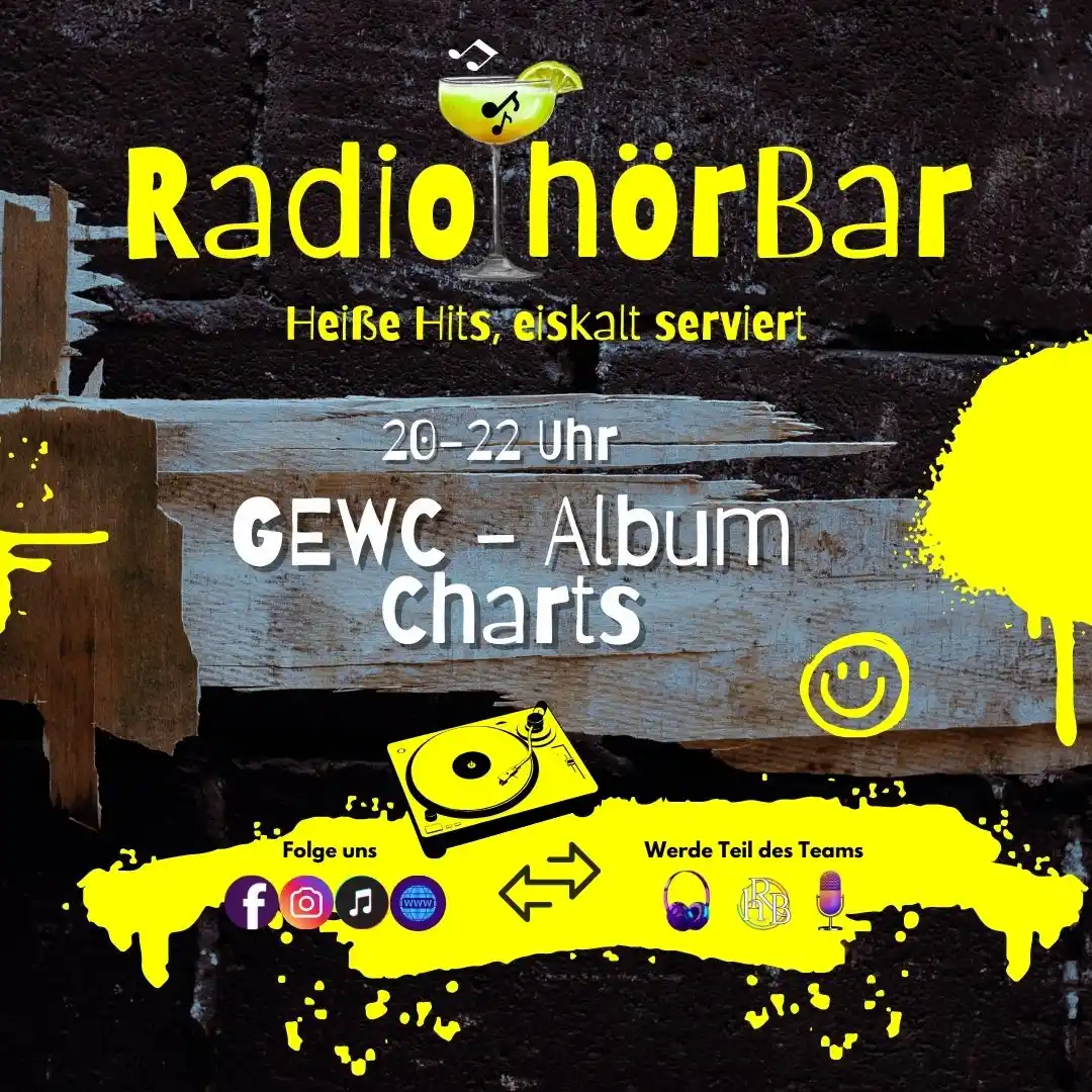 Image from 🎶🍹Radio-hörBar 🍹🎶: 🎧 GEWC – Top 15 Alben | Donnerstag 20–22 Uhr Markus präsentiert die ...