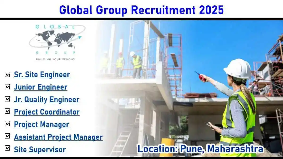 Image from Construction Placement: 📢📢 *Global Group Recruitment 2025: Hiring for Industrial Constructio...