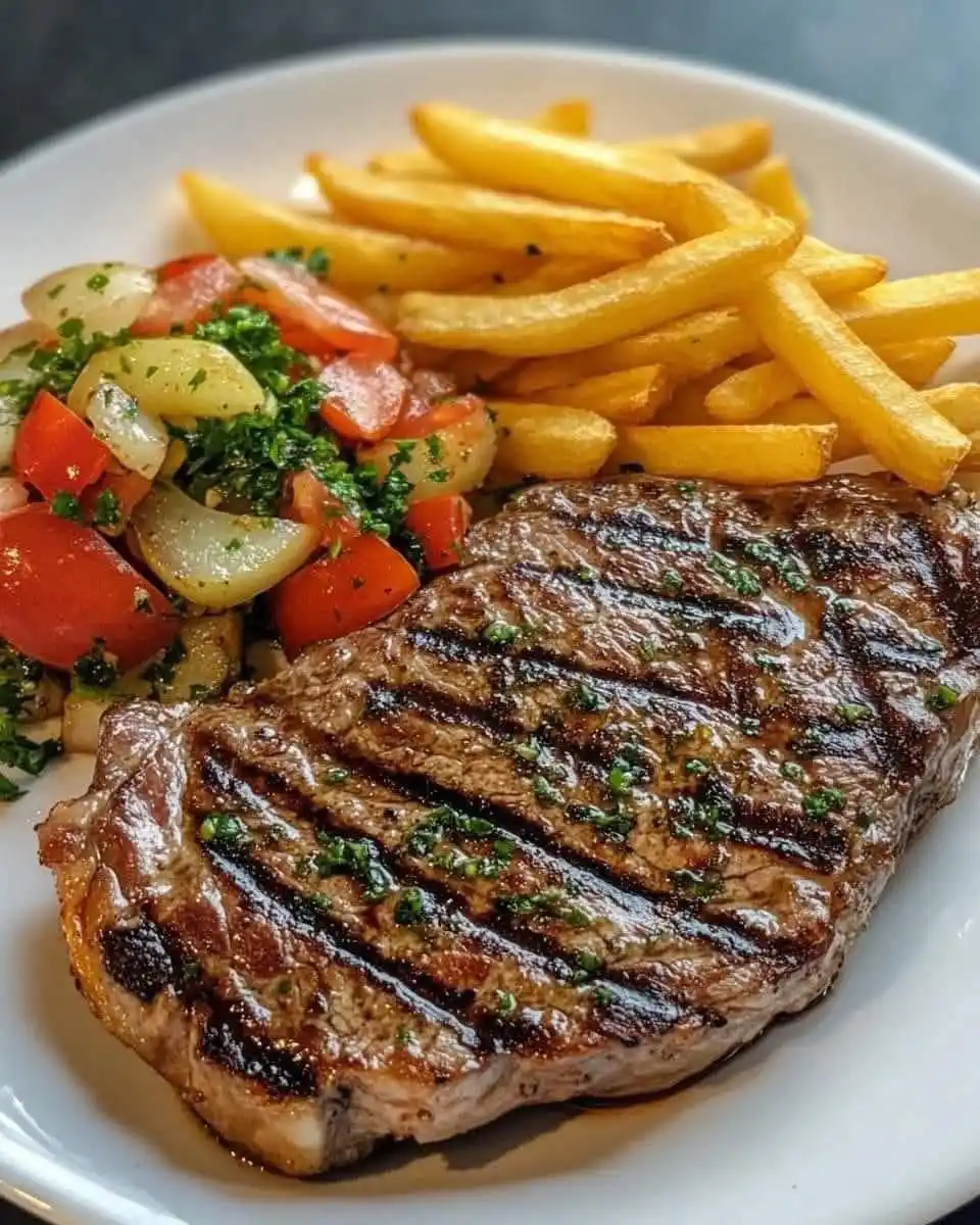 Image from *ZIM* ππ’π’π π₯ππππ£ππ¦: GRILLED STEAK WITH TOMATO AND ONION SALAD AND FRENCH FRIES π₯©π
πβ¨ Fo...