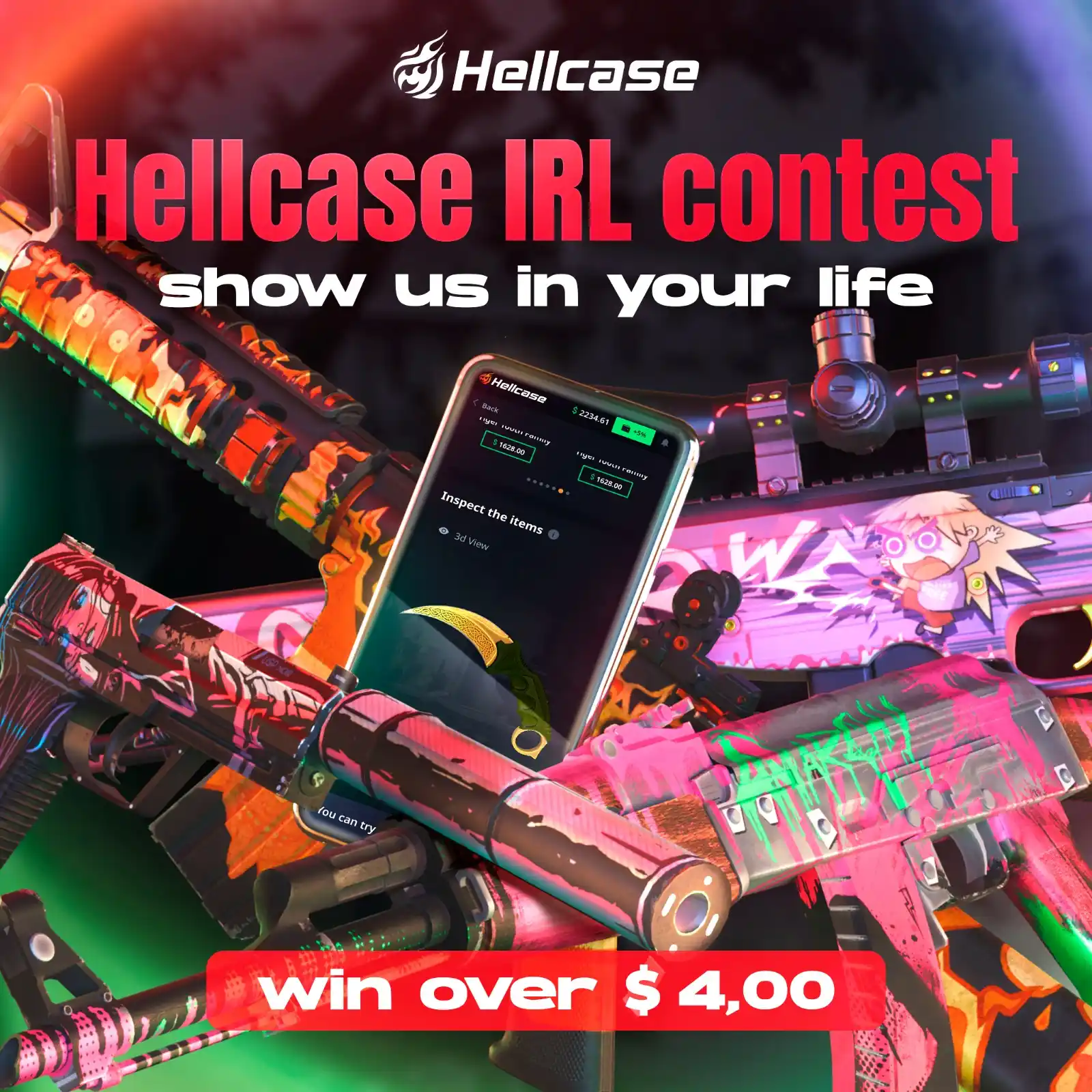 Image from Hellcase Official: Happy summer, everyone! To celebrate the start of the season, we're la...