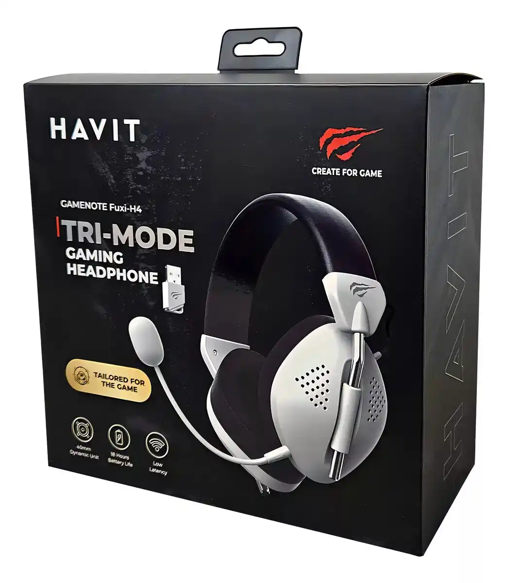 Image from GPCR Promo - Hardware e Tecnologia: 🔥Headset Gamer Sem Fio Havit Fuxi H4 💲R$199,00 🛍Cupom MELIECAZETV2...