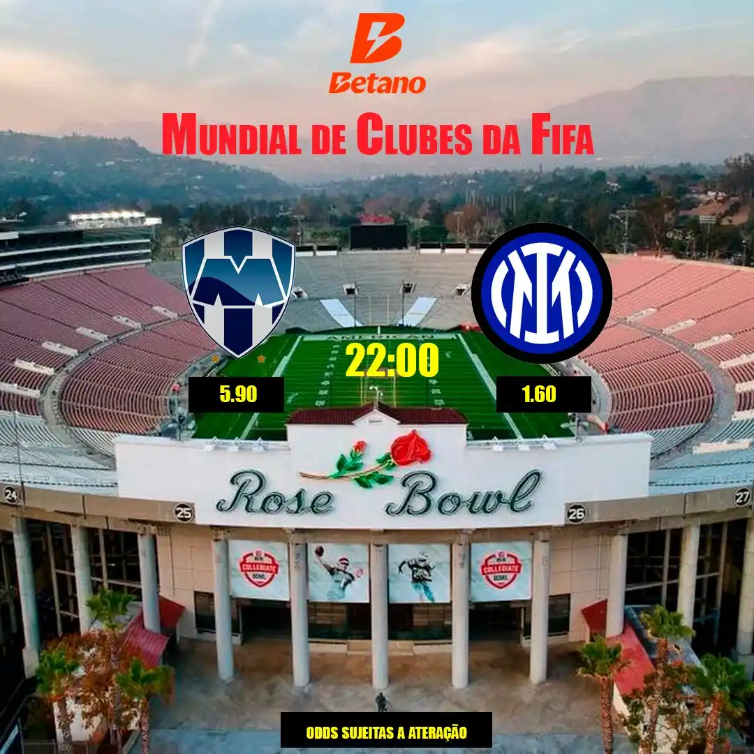 Image from FUTEBOL BR | VITÓRIA: HOJE É DIA DE JOGÃO NO MUNDIAL! Monterrey x Inter de Milão FAÇA SUAS...
