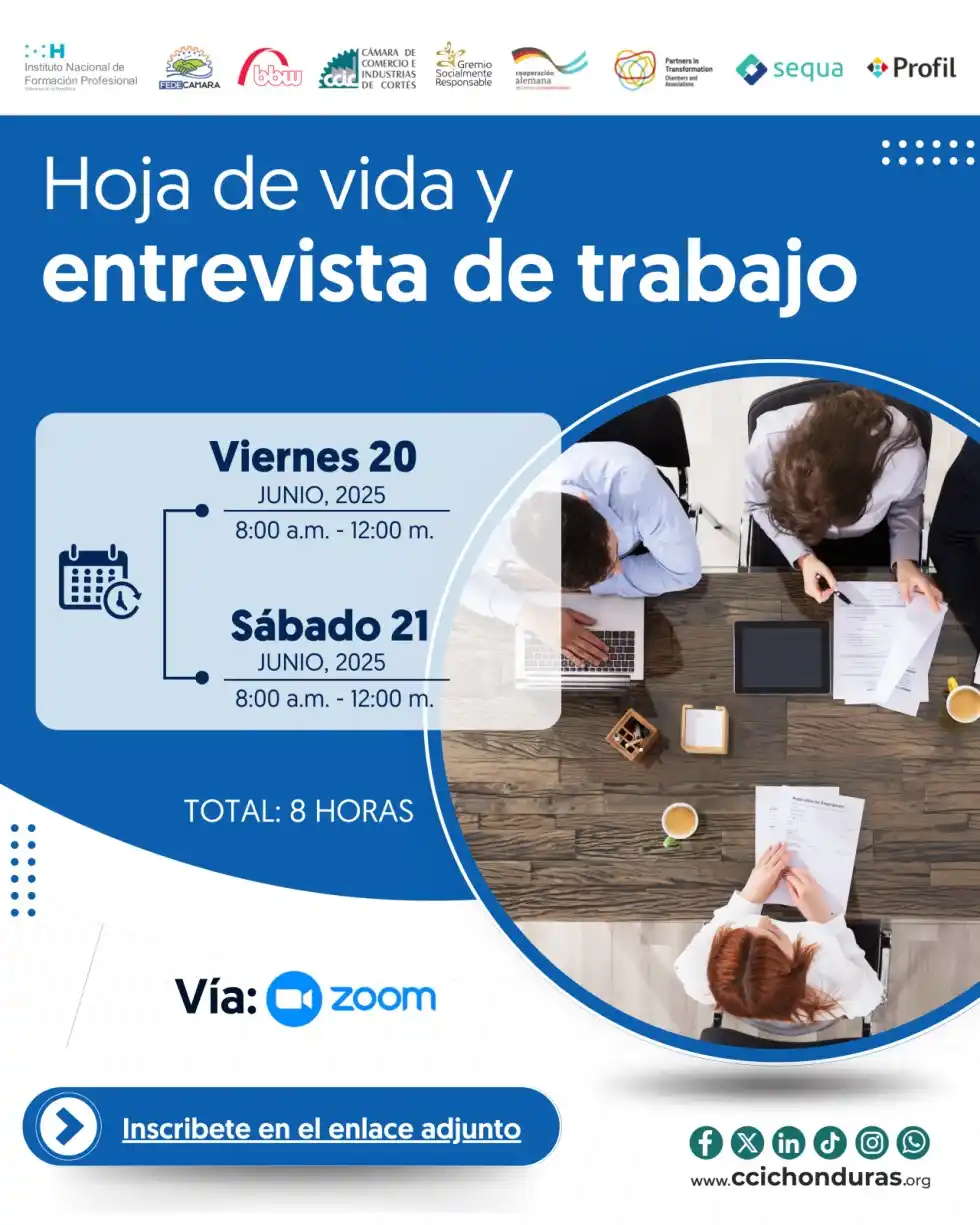 Image from Oportunidades Laborales CCIC: https://us02web.zoom.us/meeting/register/jZw7G7ToTQOhRafuYi1T7A...