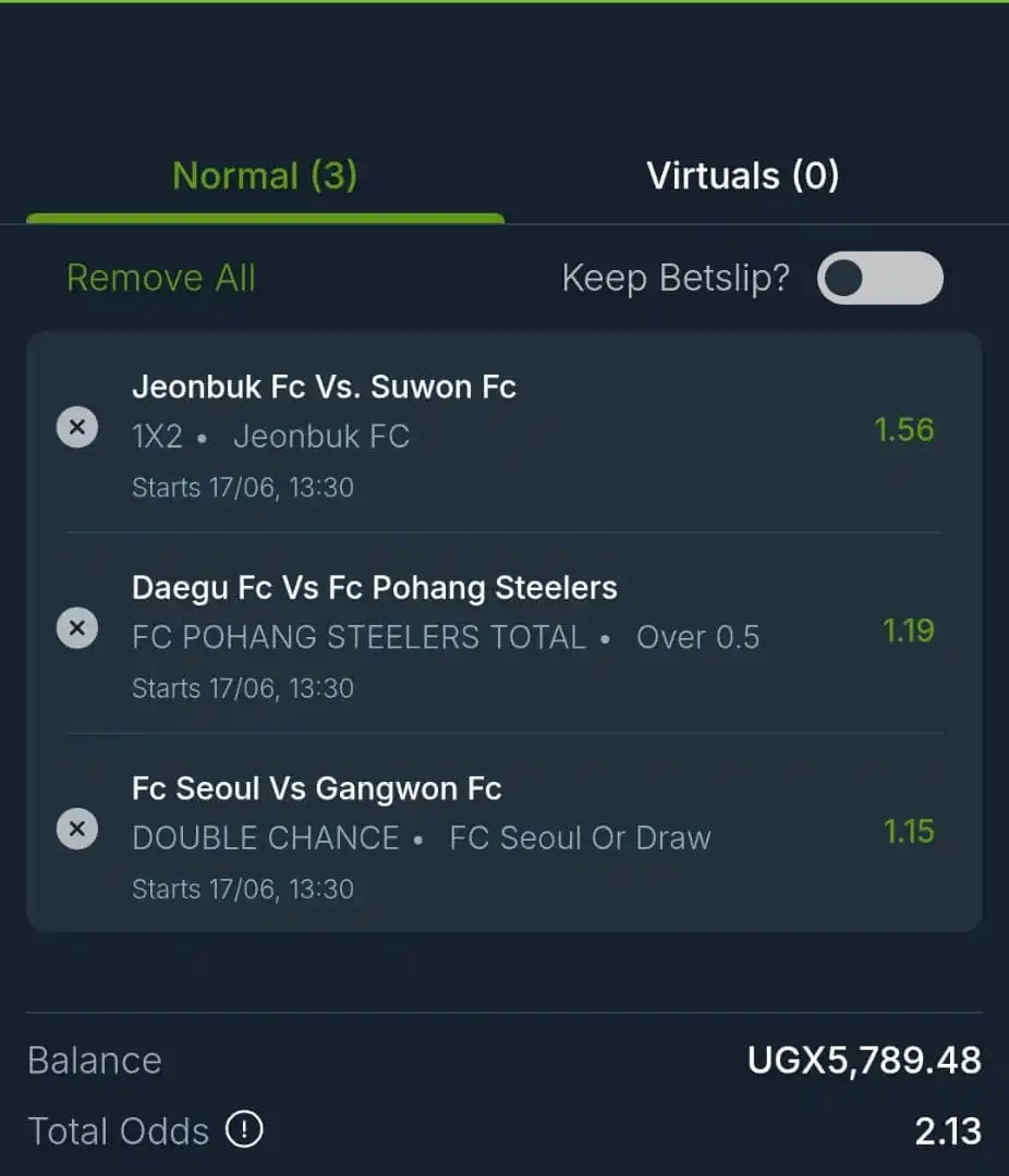 Image from OMUSAJJA WA ODD 🇺🇬 PREDICTIONS,💯 SURE ODDS: https://www.betika.com/en-ug/share/zhKMHz...