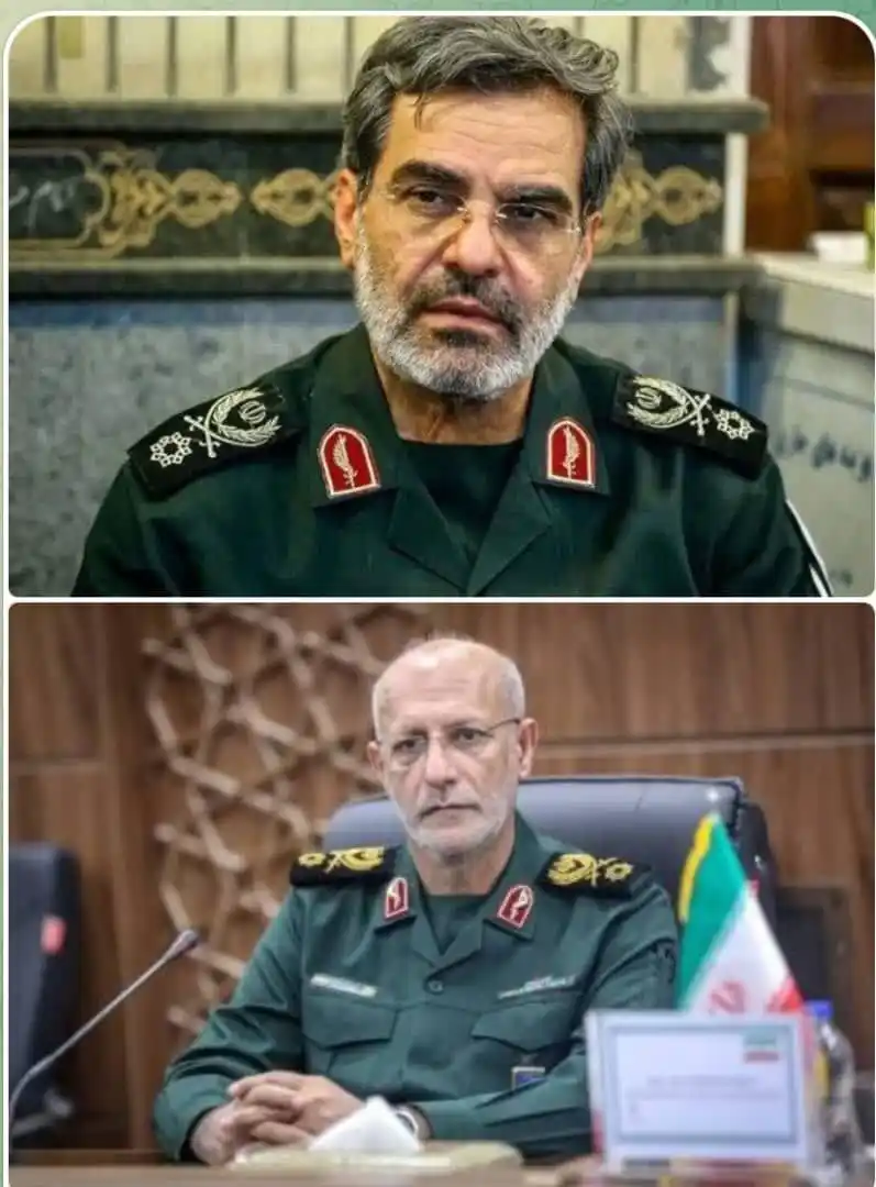Image from Iran Update (اردو): *🇮🇷🏴☠️ Iran announces the martyrdom of 2 more commanders in yester...