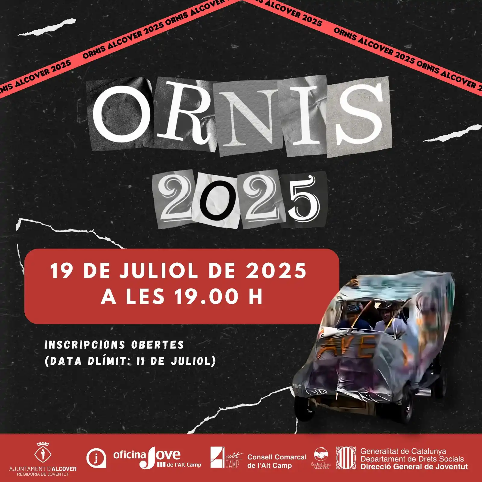 Image from Alcover Vila: *[JOVENTUT]*🗣️Obertes les inscripcions a la Baixada d’Ornis 2025! ‼️D...