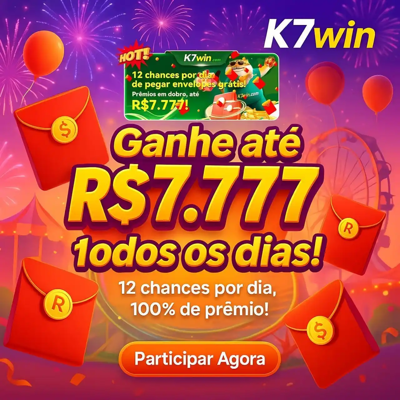 Image from k7win.com: K7WIN.COM | Líder de apostas na rede 【PG Slots - Parceiro Estratégico...