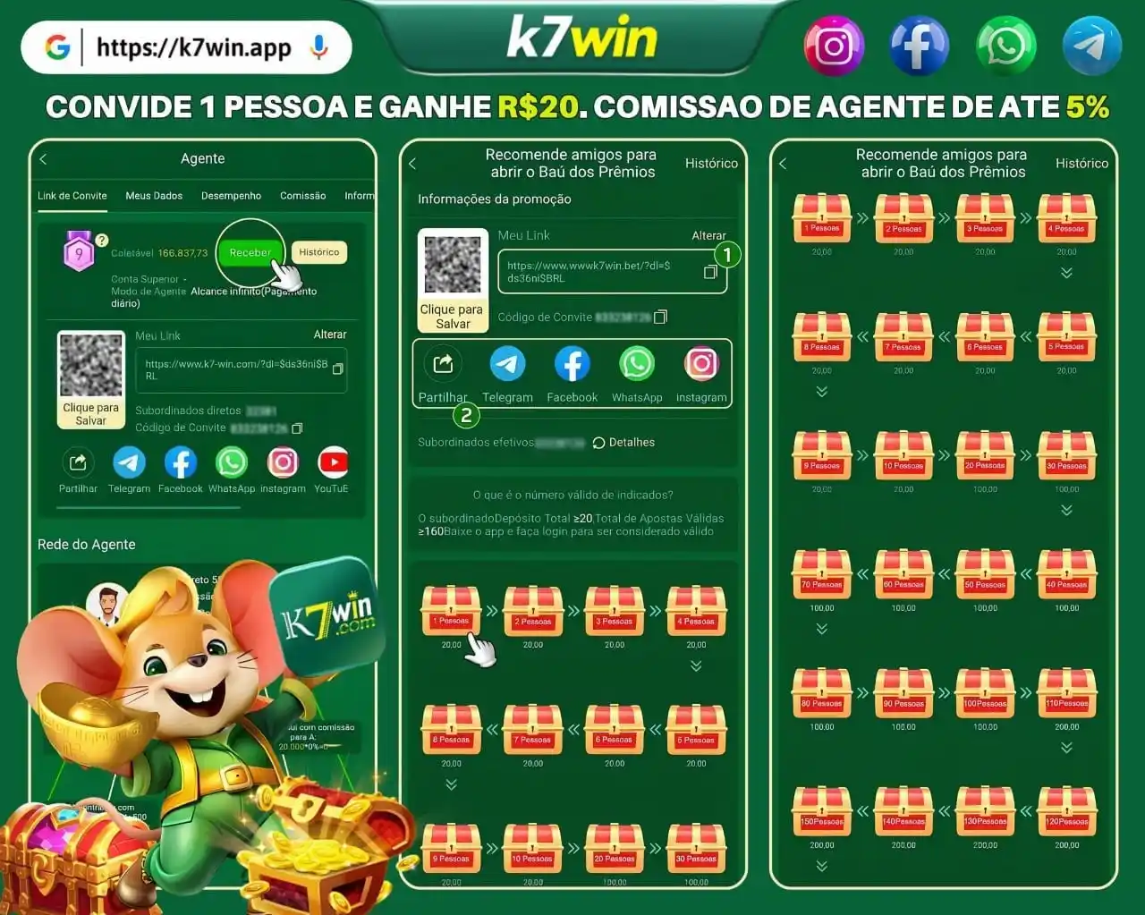Image from k7win.com: K7WIN.COM | Líder de apostas na rede 【PG Slots - Parceiro Estratégico...