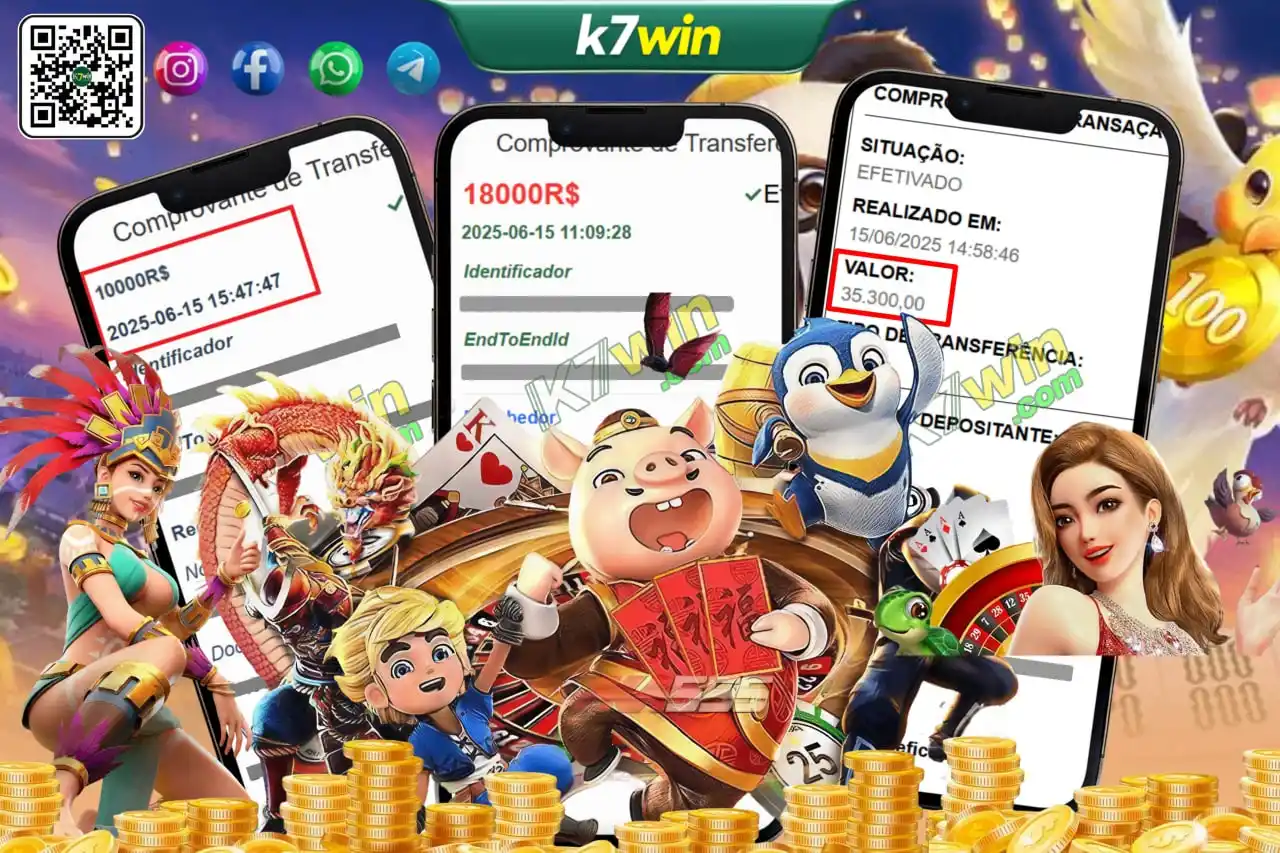 Image from k7win.com: K7WIN.COM | Líder de apostas na rede 【PG Slots - Parceiro Estratégico...