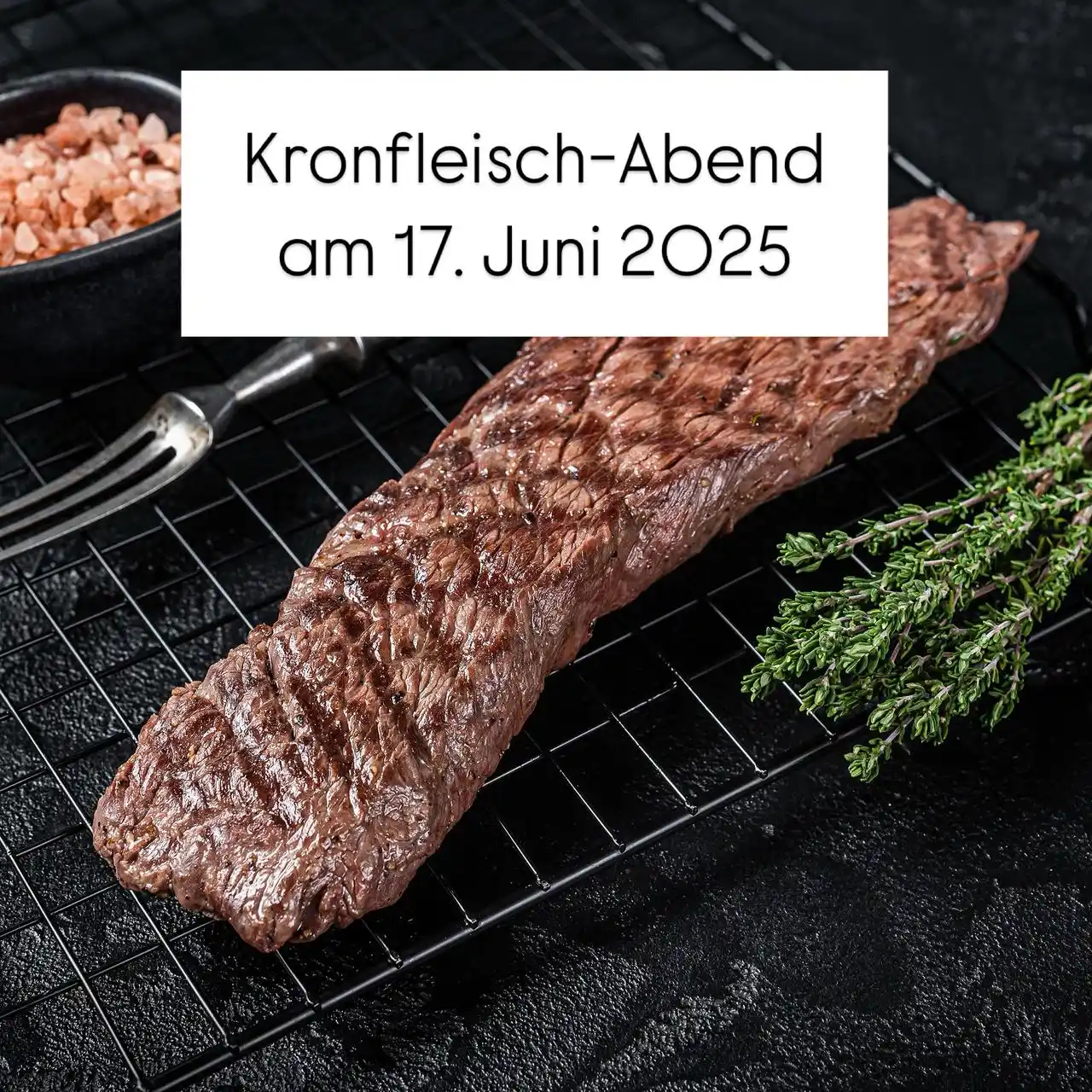 Image from Avaneo Hotels True Green Spirit: 🔥 Kronfleisch frisch vom Holzkohlegrill – nur am 17. Juni! 📅 Dienst...