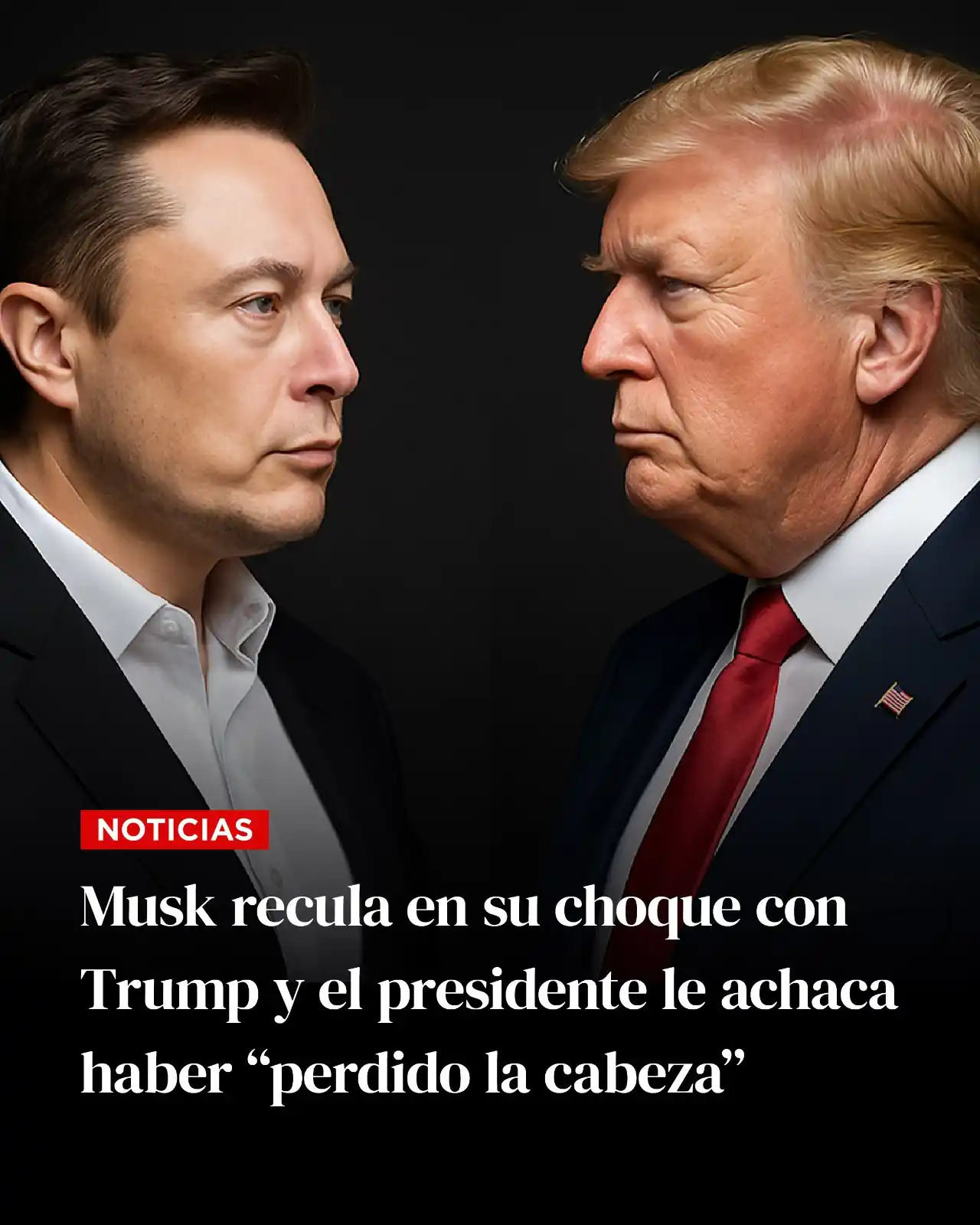 Image from Revista PLUS: 🏛️ La alianza mantenida hasta ahora entre Donald Trump y Elon Musk de...