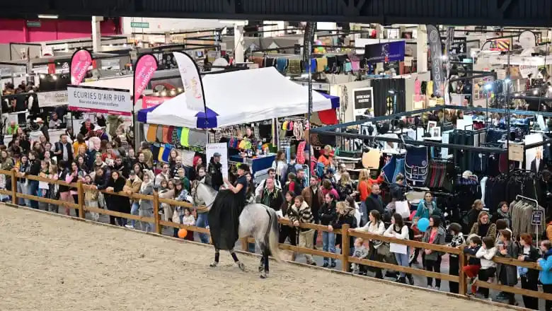 Image from Angers Villactu: *La billetterie pour la prochaine édition du Salon du cheval d’Angers ...