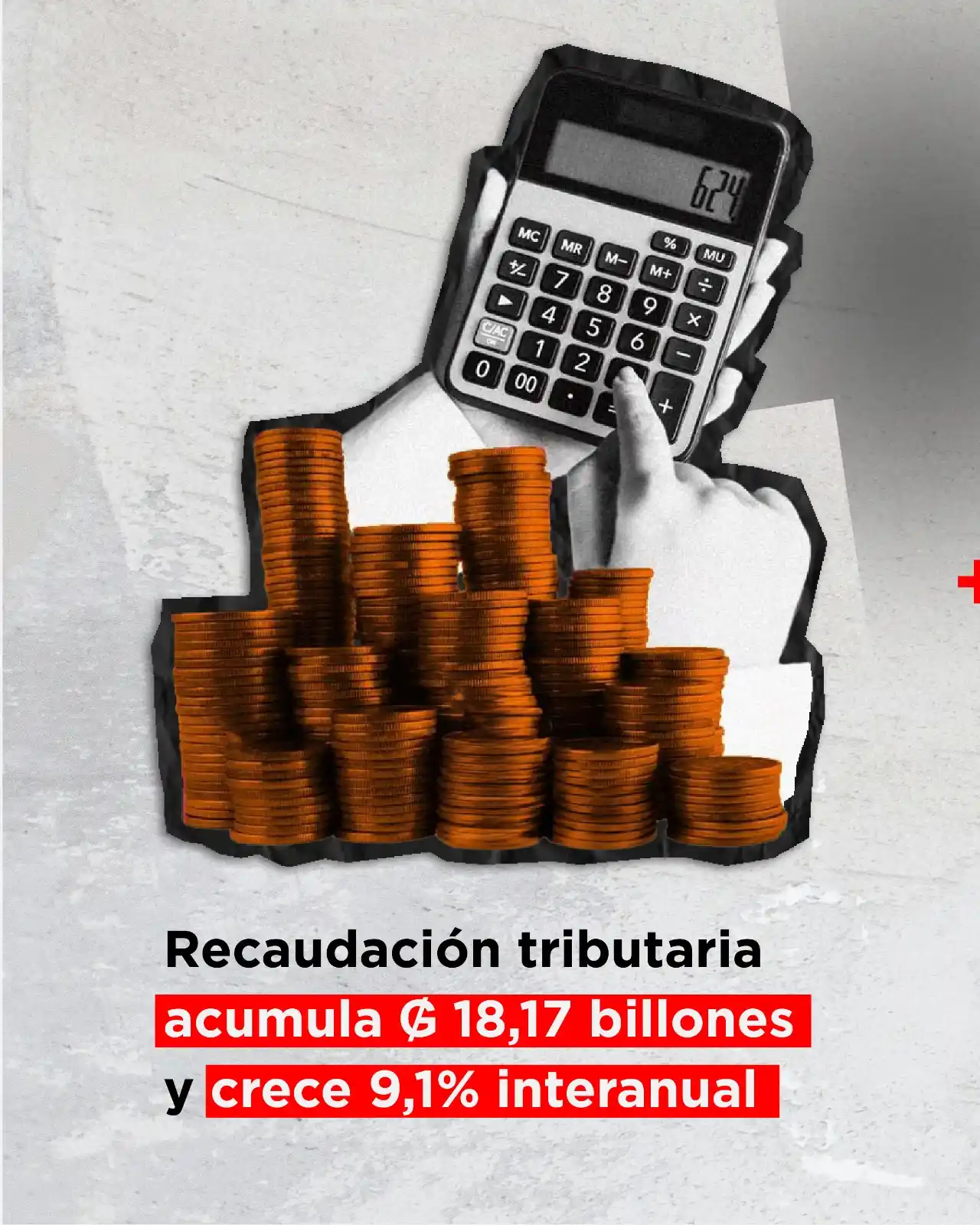 Image from Revista PLUS: 📊 La Dirección Nacional de Ingresos Tributarios (DNIT) informó que la...