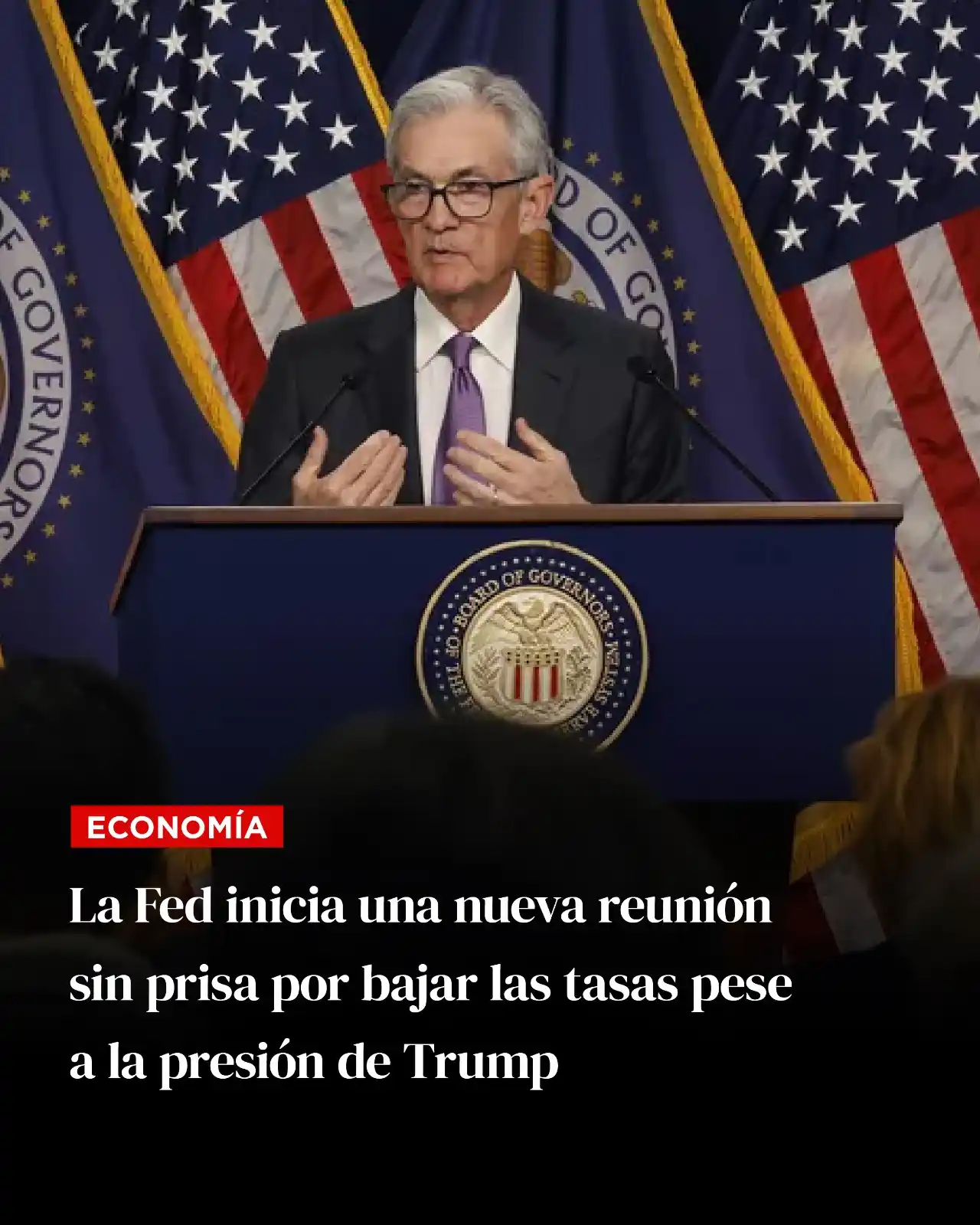 Image from Revista PLUS: 🏛️ La Reserva Federal (Fed) inicia este martes una nueva reunión de s...