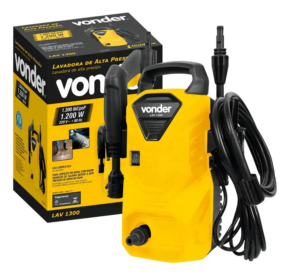 Image from GPCR Promo - Hardware e Tecnologia: 🔥Lavadora De Alta Pressão Vonder Leve Lav 1300 90bar - 127v 💲R$239,...