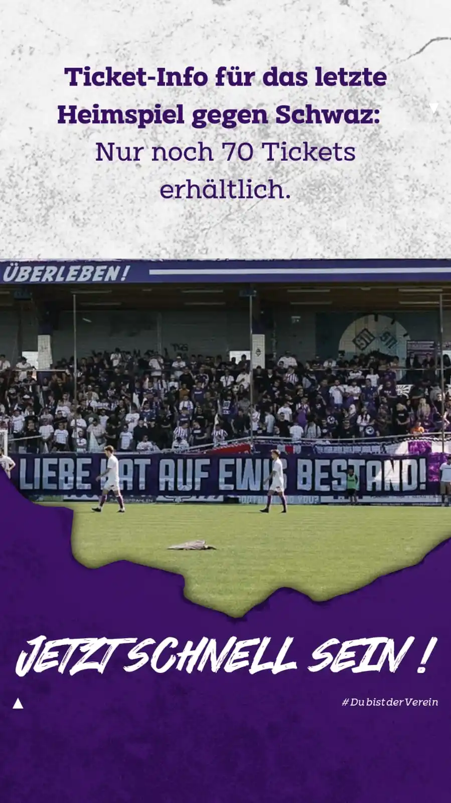 Image from SV Austria Salzburg: *Letztes Heimspiel der Saison. Jetzt Tickets sichern!*⚽️ Es ist so we...