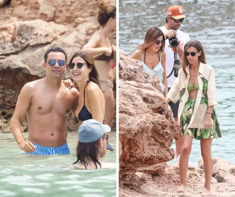 Image from Clara: *Los famosos invaden Ibiza* Parejas como la de *Ana Boyer* y *Fernand...