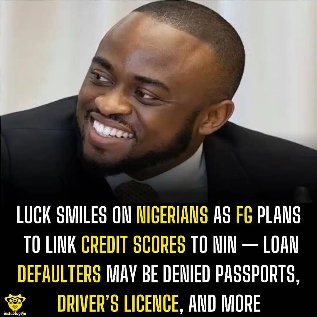 Image from Instablog9ja Network: Luck smiles on Nigerians as FG plans to link credit scores to NIN — lo...