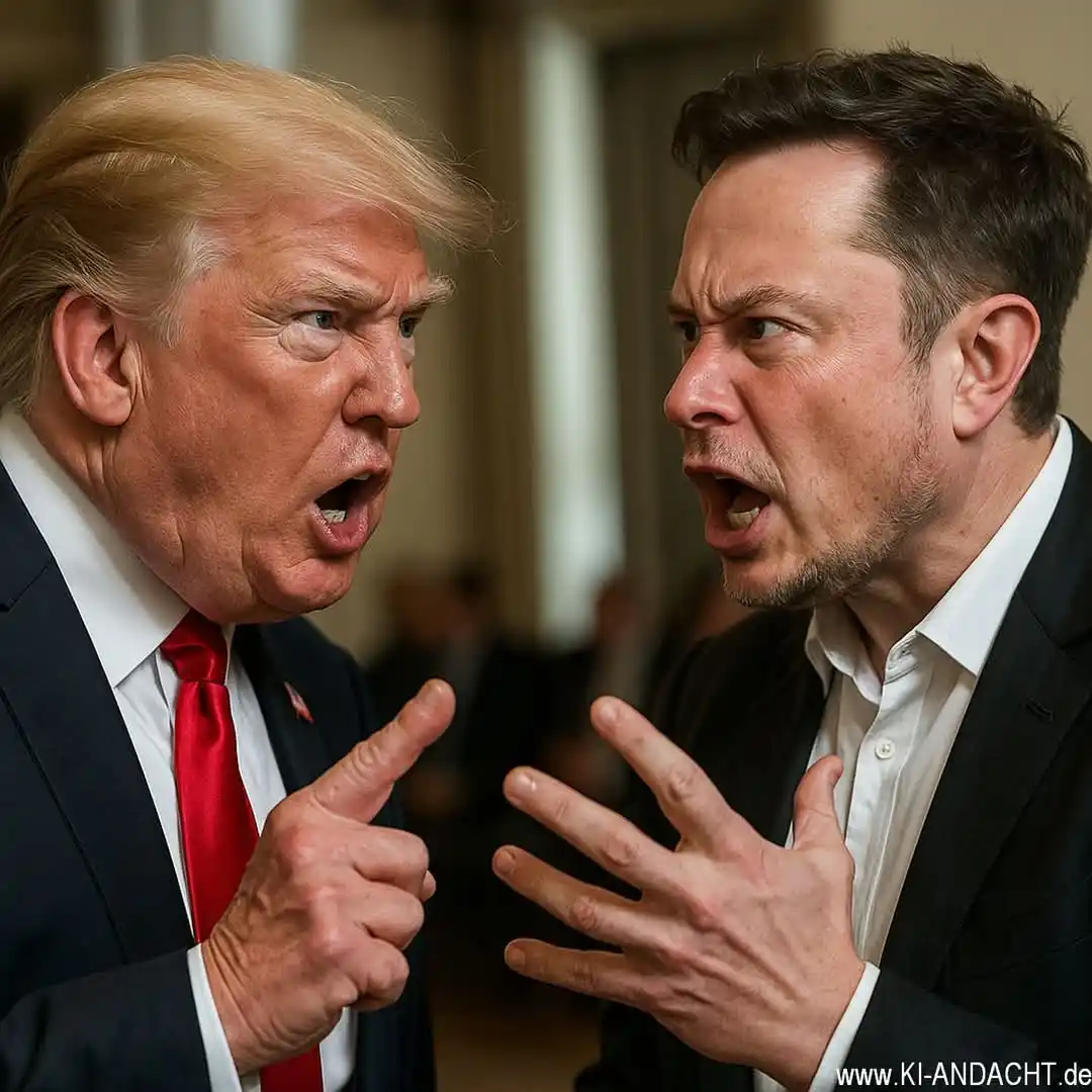 Image from KI-Andacht: 💥 Machtkampf zwischen Donald Trump und Elon Musk – was geht da eigent...